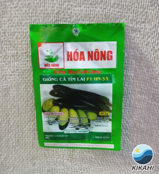 GIỐNG CÀ TÍM LAI F1 HN-33